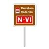 Hito espec�fico de carretera hist�rica