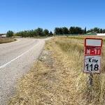 Antigua traves�a de la N-II en Torremocha del Campo (Guadalajara)