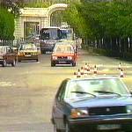 El tr�fico en el verano de 1986