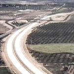 Inauguraci�n del tramo La Almunia de Do�a Godina - Zaragoza de la autov�a de Arag�n (Informativos RTVE, 10/10/1988)